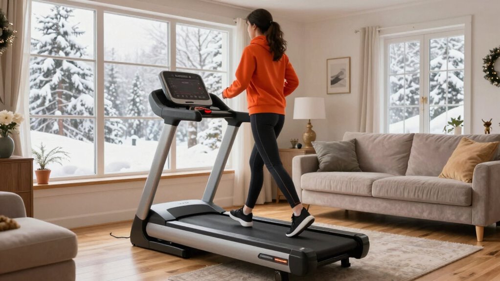 indoor walking promotes consistent safe activity