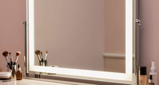 lighting enhanced vanity mirrors