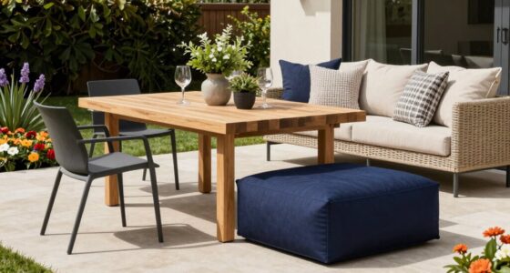 luxury outdoor furniture importance