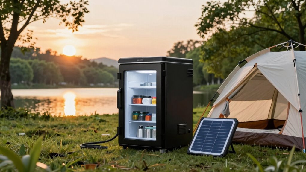 portable solar powered cooling solutions