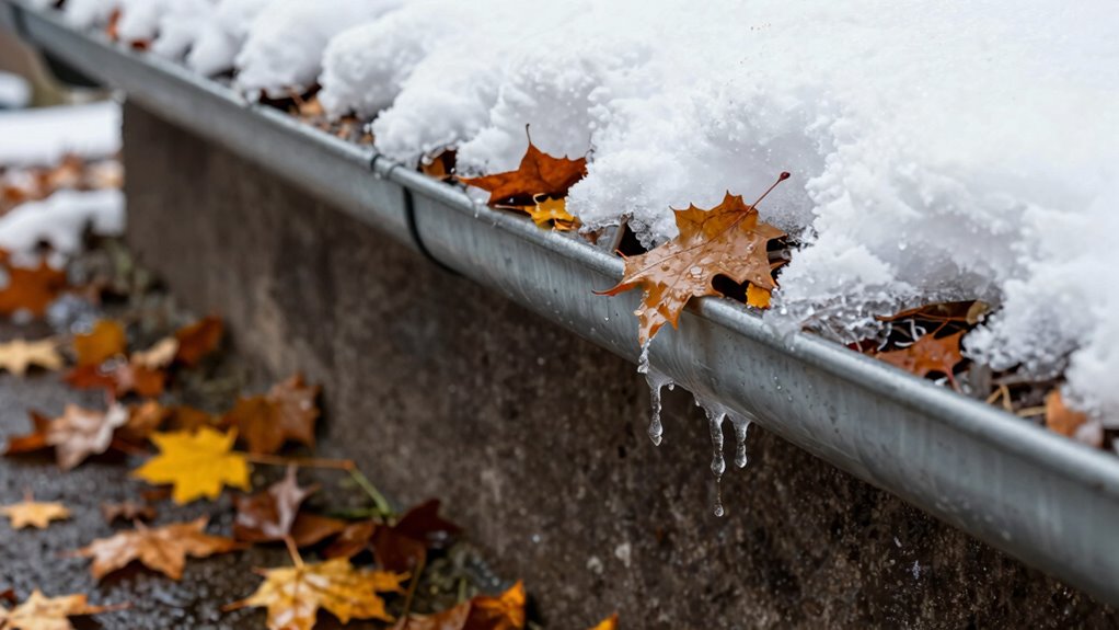 prepare gutters for winter