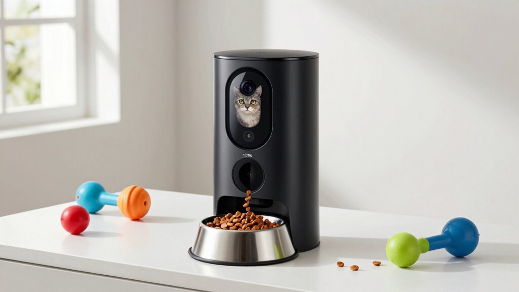 remote pet monitoring and feeding