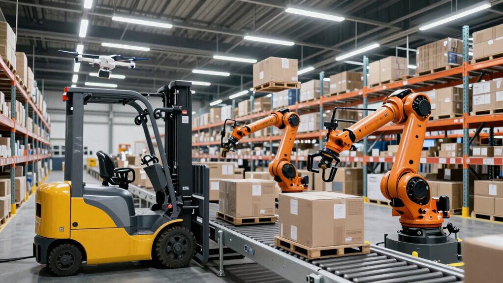 robots optimize warehouse efficiency