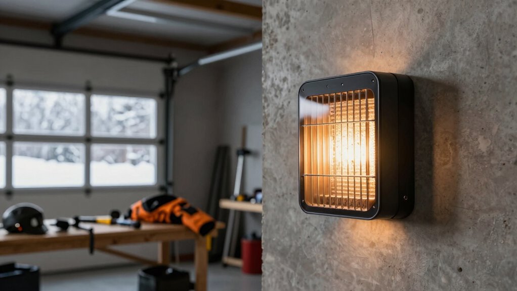 safe efficient garage heating