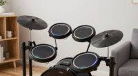 silent compact drum practice