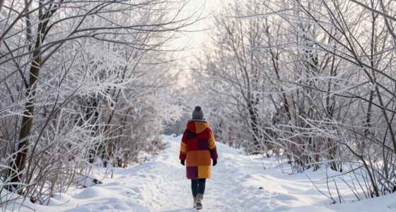 winter walking boosts heart