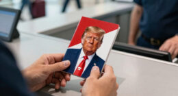 Trump unveils new US 'patriot passports' featuring his image