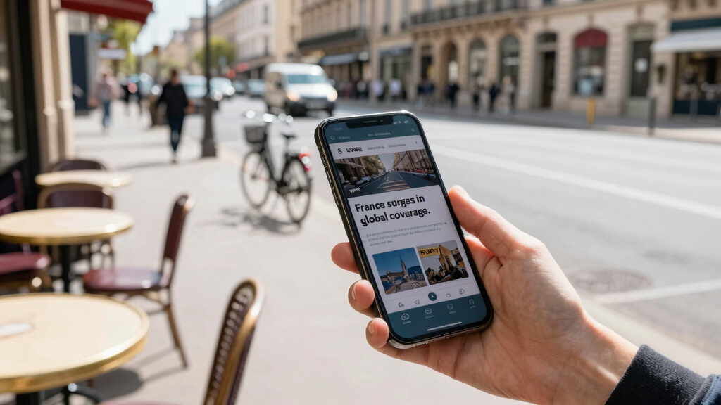 France Surges In Global Coverage