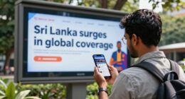 Sri Lanka Surges In Global Coverage