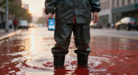 Red Flood Alert In China