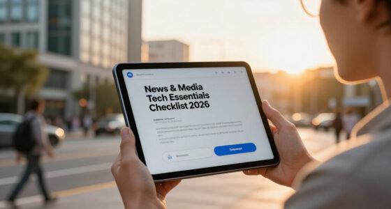 News & Media Tech Essentials Checklist 2026