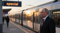 Putin Attends Launch Of Moscow Metro’s New Line As One Station Displays ‘Special Military Operation’ Imagery