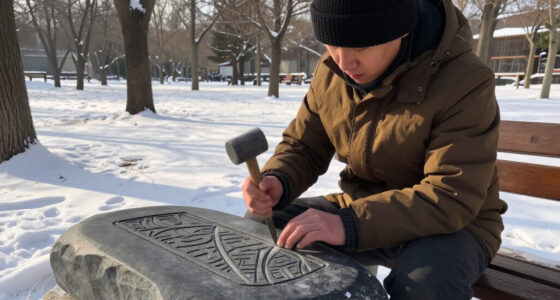 SVG Carving Animation: A Look Inside “The Runestone Field — Carve Words Into Winter” (FABLE/175)