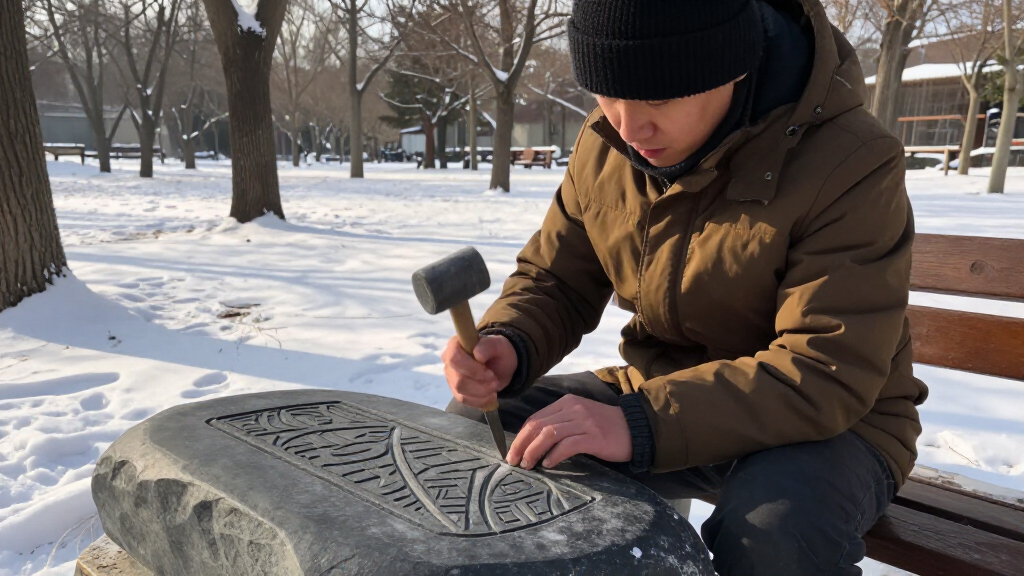 SVG Carving Animation: A Look Inside “The Runestone Field — Carve Words Into Winter” (FABLE/175)