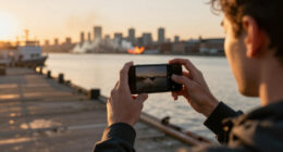 Ukrainian Drone Attack On Russian Port City Kills Four. Fire Reported At Port.