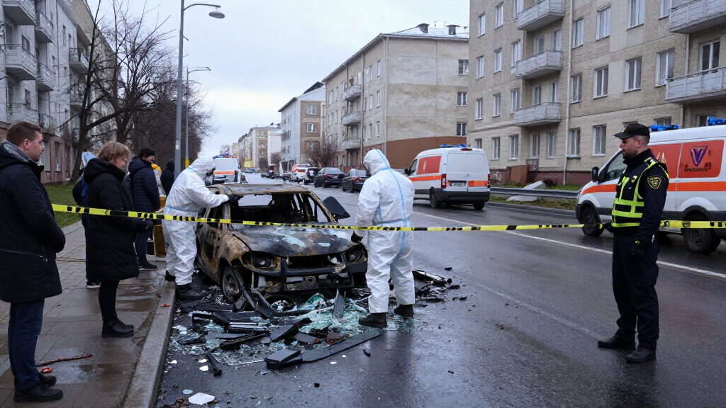 Car Bomb In Russia Kills Ex-prison Official Ukraine Accused Of Torturing POWs