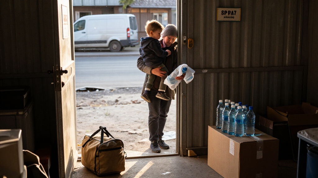 Residents Of Russian-occupied Oleshky Have Until Friday Afternoon To Leave. Aid Distribution For Those Who Stay Is Scheduled To Begin Under A Temporary Ceasefire.