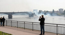 Russian Forces Strike A Second Major Kyiv Bridge Across The Dnipro After Two Days Of Attacks On The South Bridge