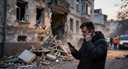 Russian Strike On Kyiv Kills Three, Injures Over 20; Parts Of City Lose Power